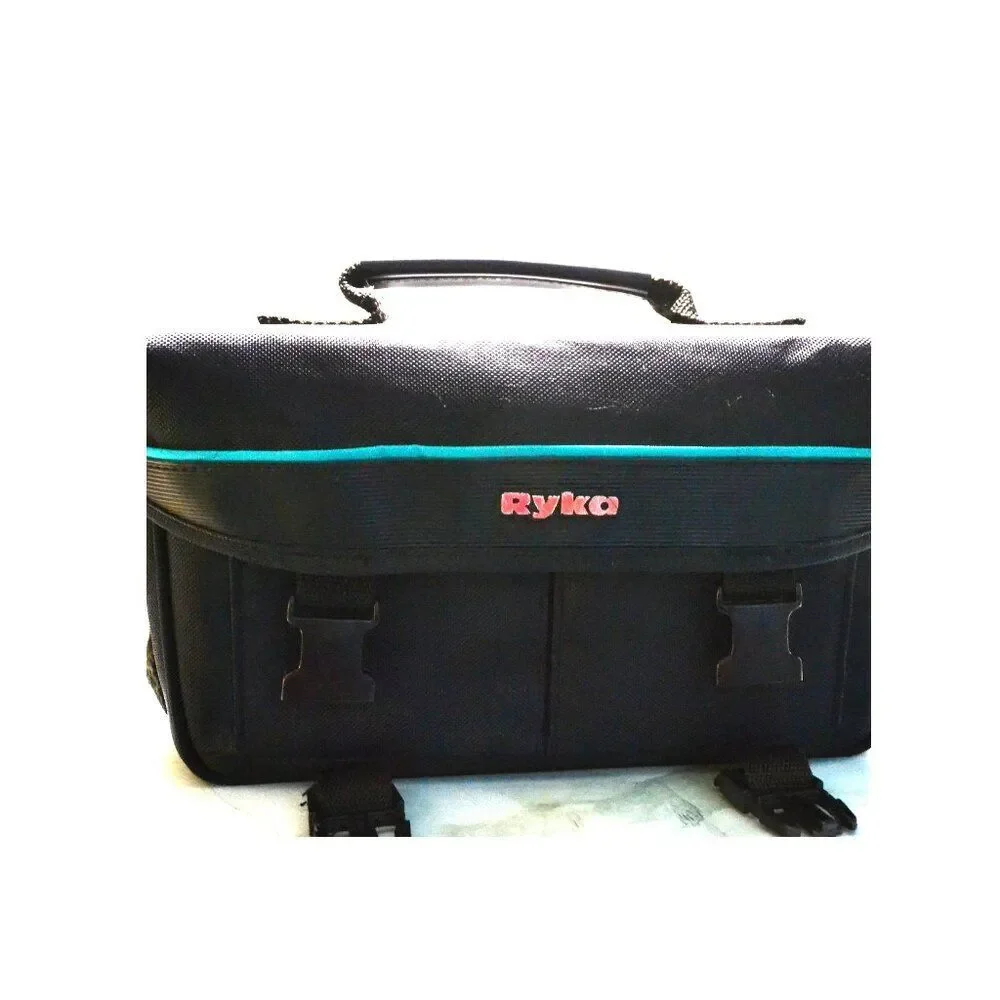 Vintage Ryka Camera Bag Padded Pockets Hand And Shoulder Carry - Picture 1 of 6